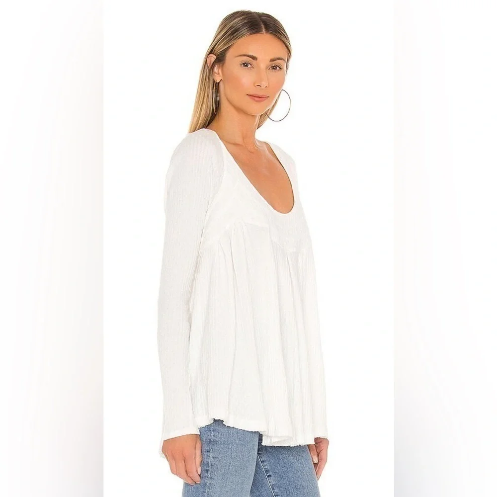 Free People It’s Always You Top White Size XS